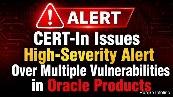 CERT-In Issues High-Severity Alert Over Multiple Vulnerabilities in Oracle Products